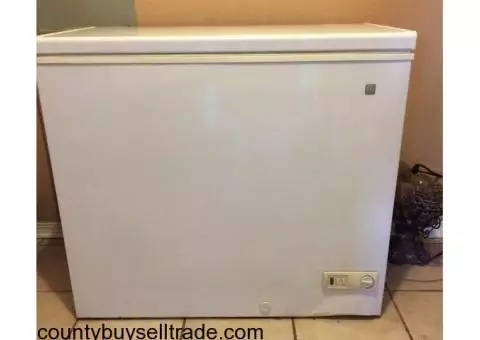 Small chest freezer
